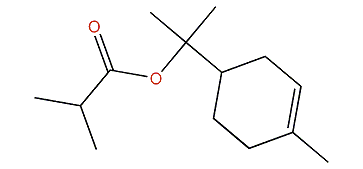 2-(4-Methyl-3-cyclohexenyl)-2-propyl isobutyrate